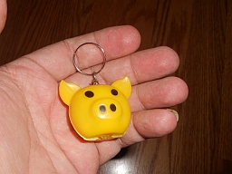  Size of product w/hand to show scale