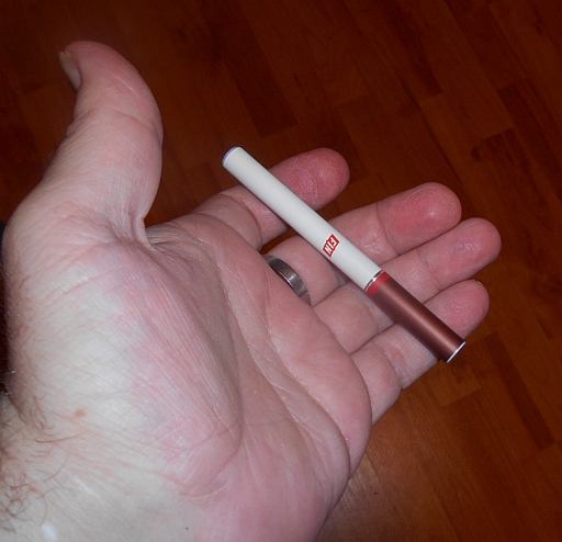  Size of product w/hand to show scale