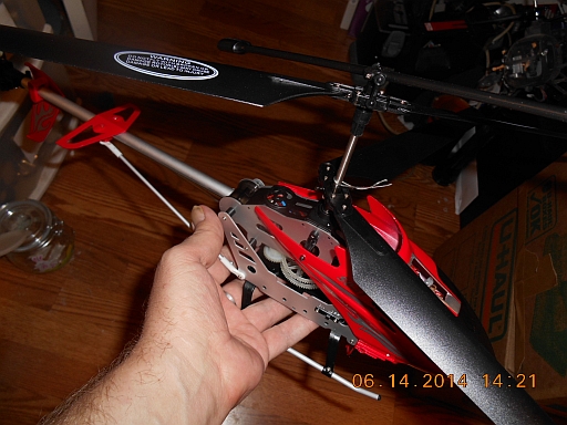  Size of product w/hand to show scale