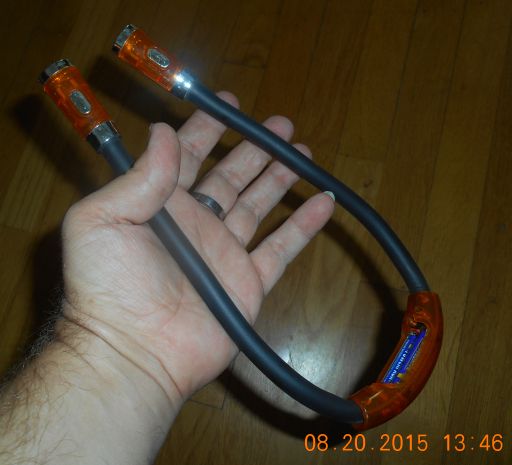  Size of product w/hand to show scale