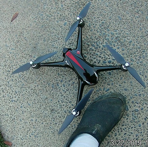  Size of product w/hand to show scale
