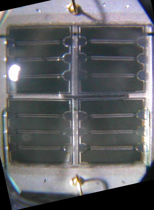 Closeup of 5W Luxeon emitter